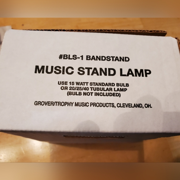 GROVER/TRACY Music Products Band Stand Clamp Light. New in Box. - Picture 3 of 3